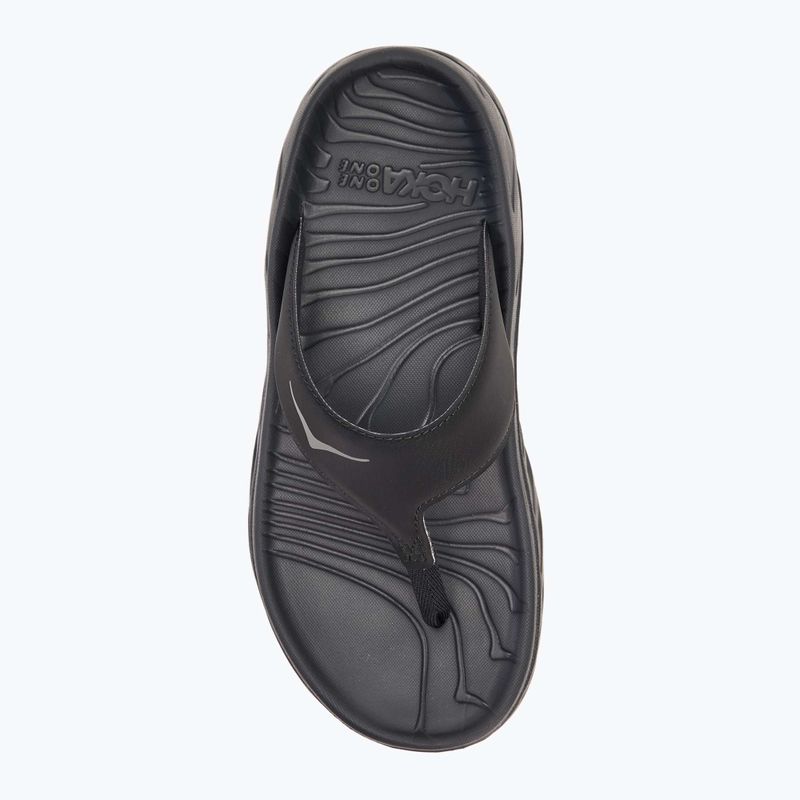 Дамски джапанки HOKA Ora Recovery black/dark gull grey 5
