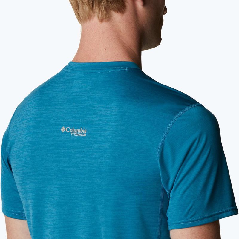 Мъжка тениска за трекинг Titan Pass Graphic Tee blue 1991471 5