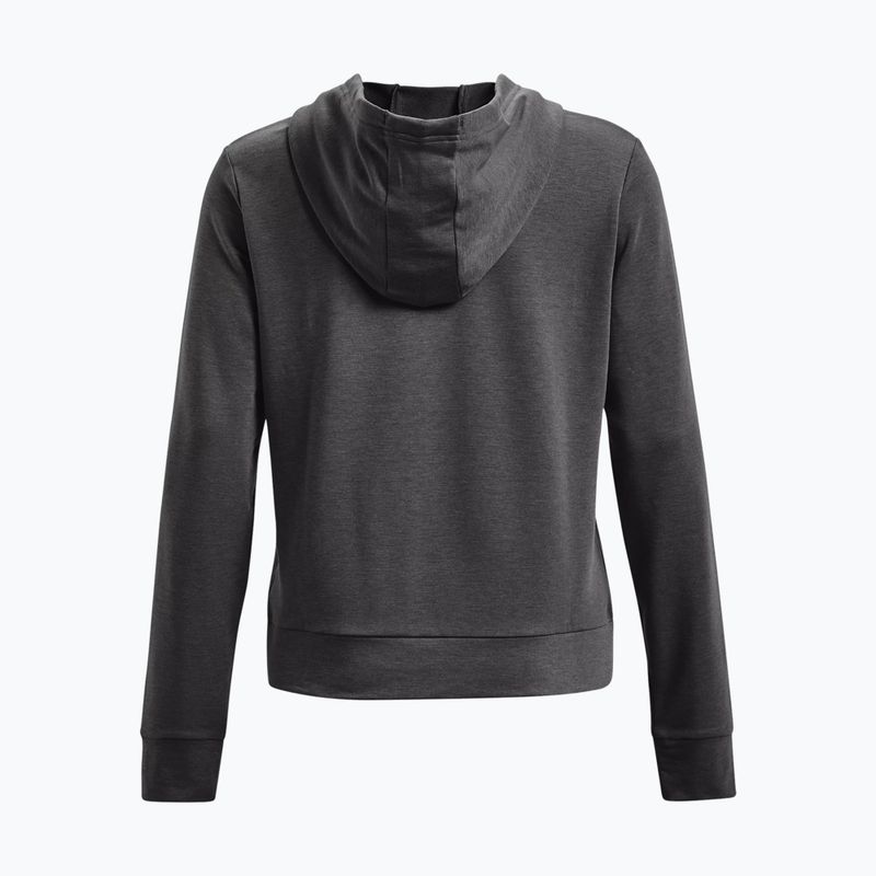 Under Armour дамски суитшърт за тренировки Rival Terry Full Zip Hoodie сив 1369853 2