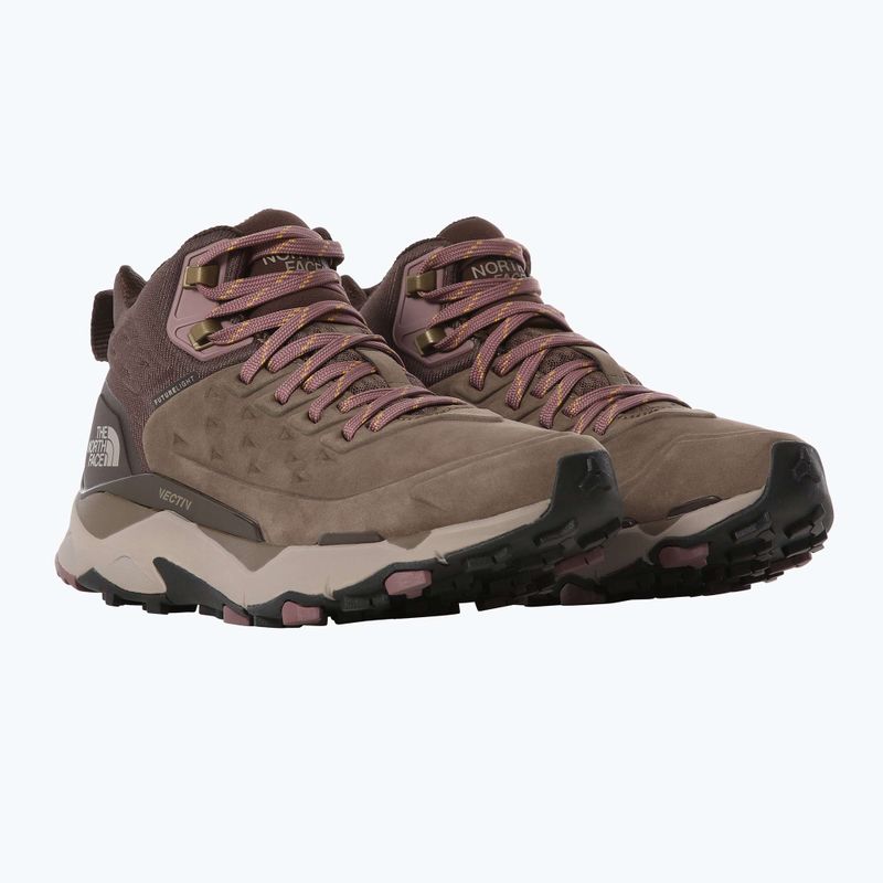 Дамски ботуши за трекинг The North Face Vectiv Exploris Mid Futurelight Lthr brown NF0A5G3AMD01 10