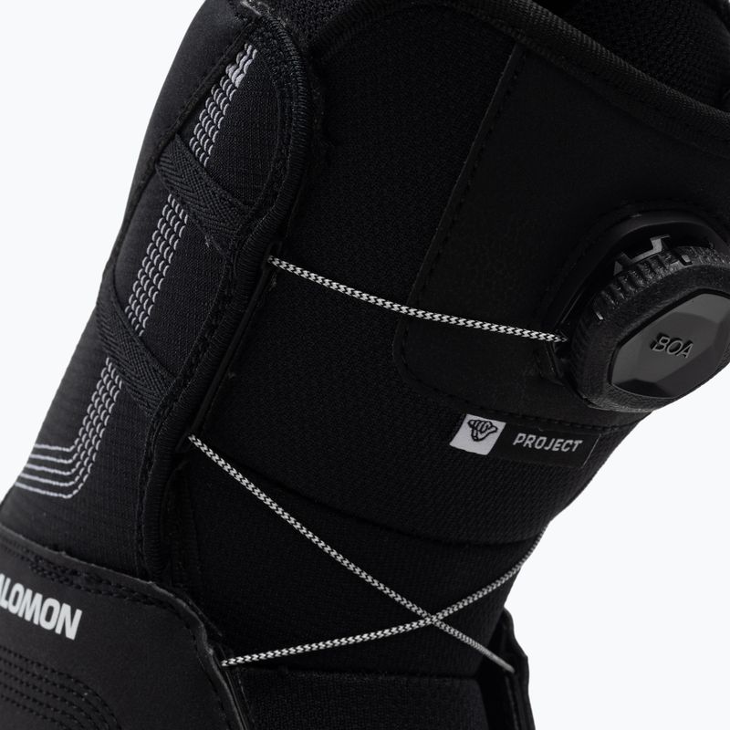 Детски ботуши за сноуборд Salomon Project Boa black L41681700 7