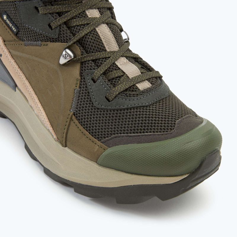 Мъжки туристически обувки Salomon Elixir Mid GTX peat/vintage khaki/castlerock 7