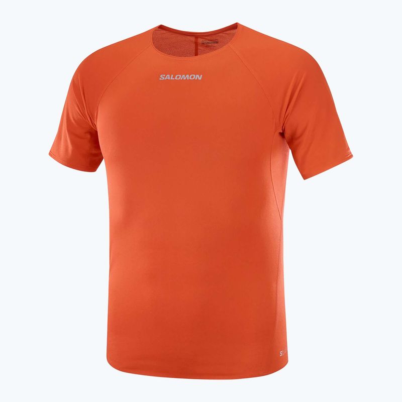 Мъжка тениска за бягане Salomon S/Lab Speed Tee flery red 4
