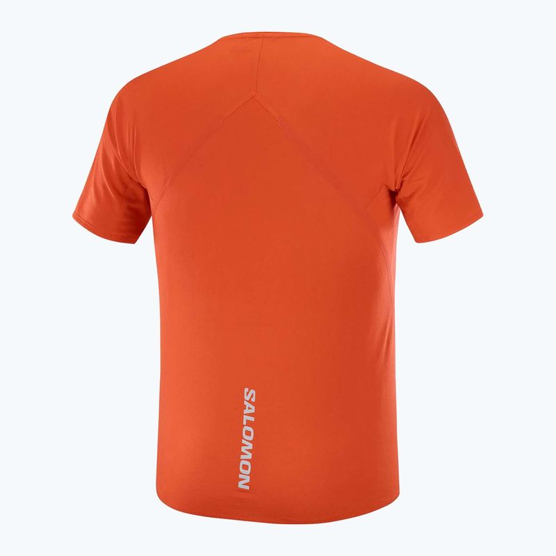 Мъжка тениска за бягане Salomon S/Lab Speed Tee flery red 5