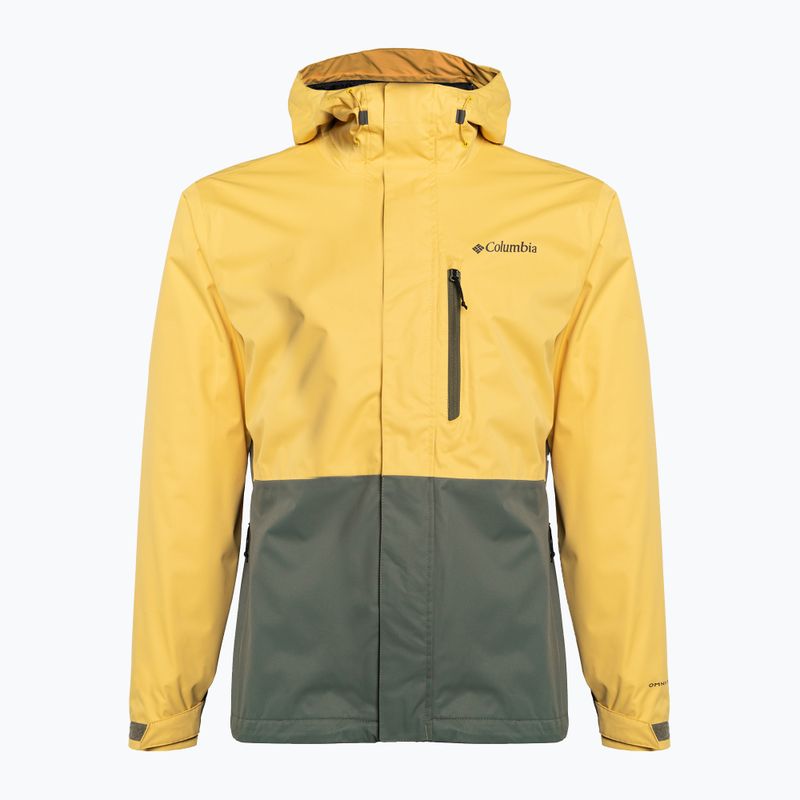 Мъжко дъждобранно яке Columbia Hikebound yellow-green 1988621 6