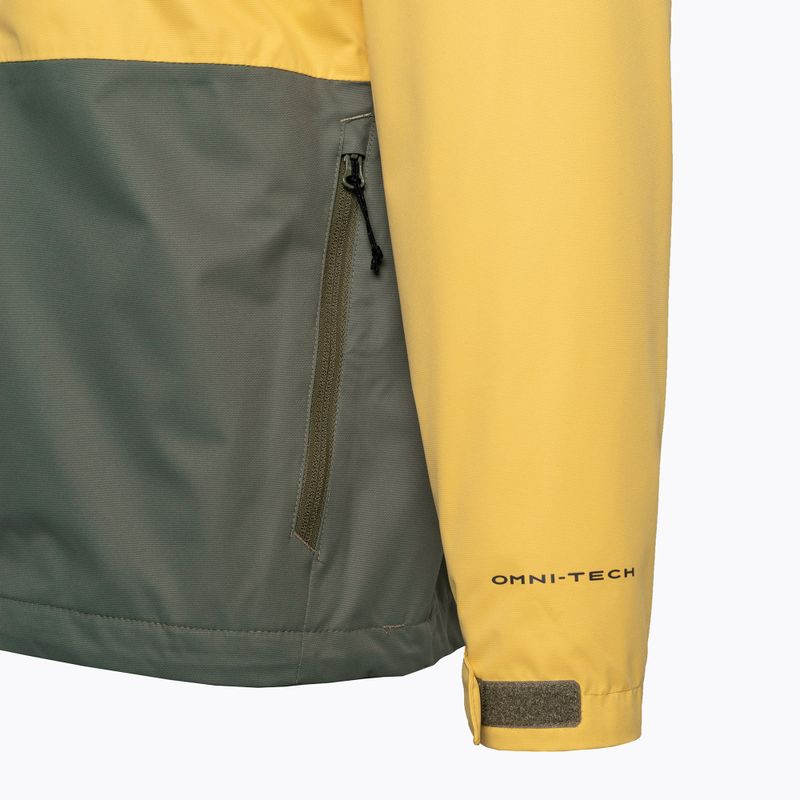 Мъжко дъждобранно яке Columbia Hikebound yellow-green 1988621 9