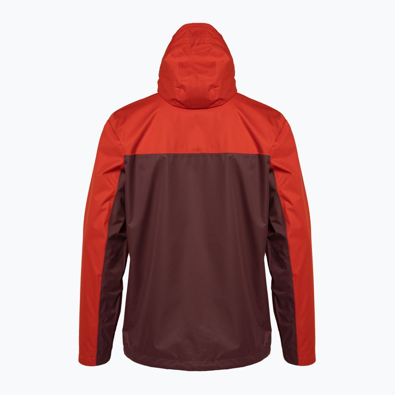 Мъжко дъждобранно яке Columbia Hikebound червено 1988621839 2