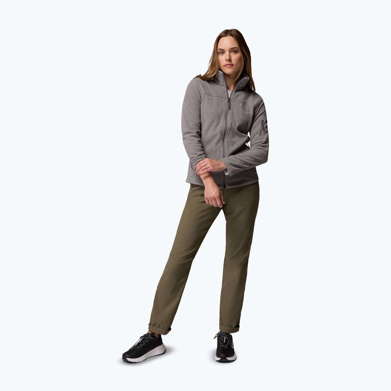 Дамски поларен суитшърт Columbia Fast Trek II city grey heather/city grey 2