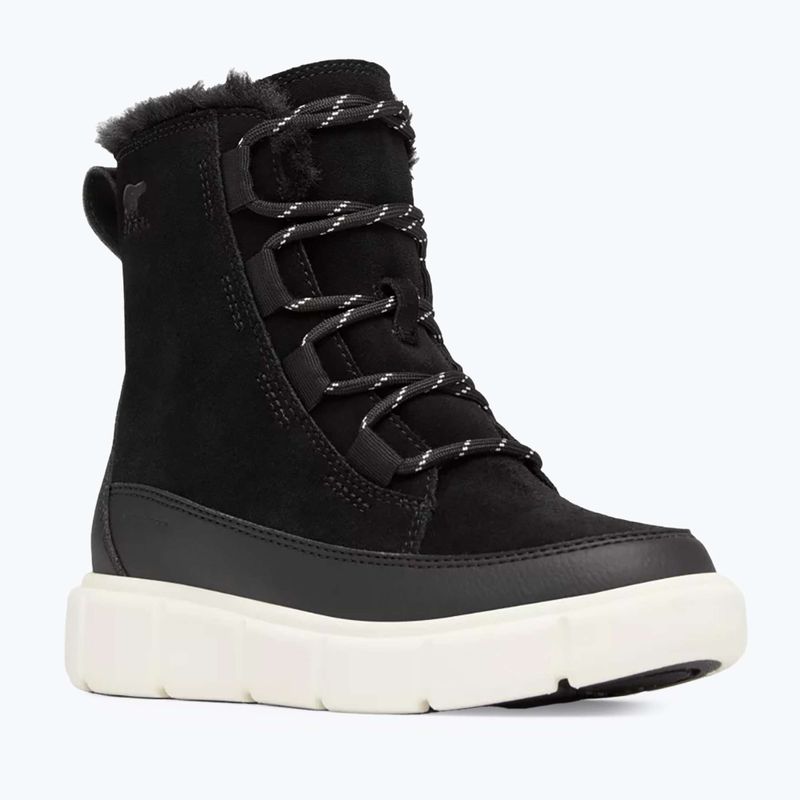 Детски ботуши за сняг Sorel Youth Sorel Explorer III Lace black/sea salt 8
