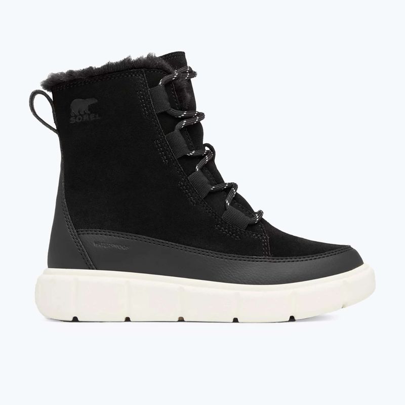 Детски ботуши за сняг Sorel Youth Sorel Explorer III Lace black/sea salt 9
