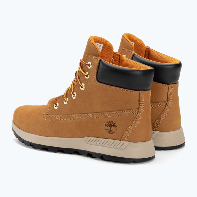 Timberland Killington Trekker 6 инча пшеничен набук детски ботуши за трекинг 3