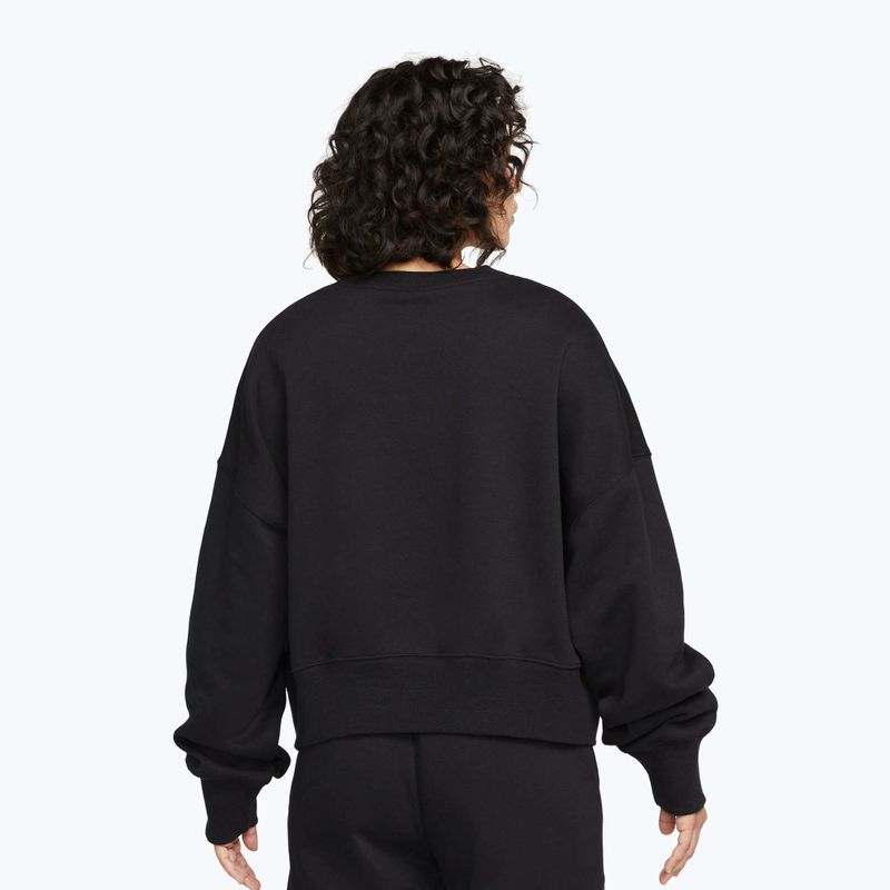 Дамски суитшърт Nike Sportswear Phoenix Fleece Oversized black/sail 3
