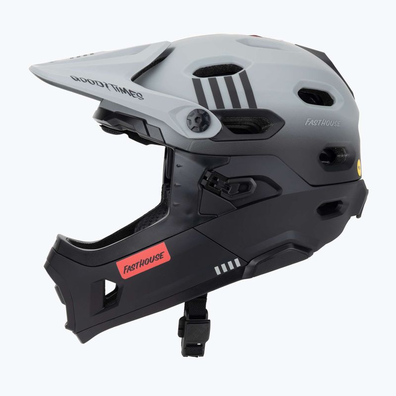 Велосипедна каска Bell FF Super DH MIPS Spherical matte gray/black 3