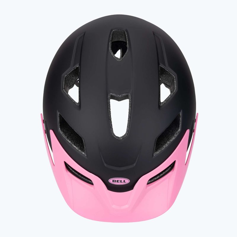 Детска велосипедна каска Bell Sidetrack Jr matte pink 6
