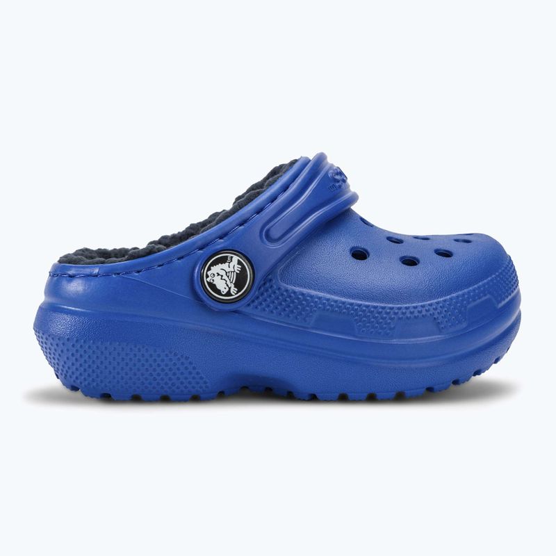 Детски чехли Crocs Classic Lined blue bolt 3