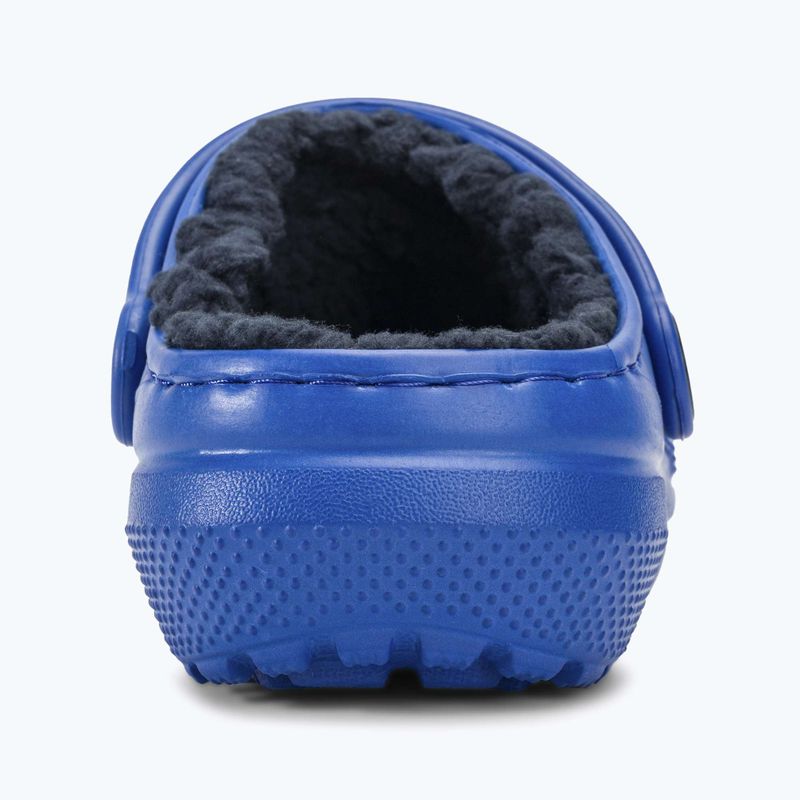 Детски чехли Crocs Classic Lined blue bolt 7