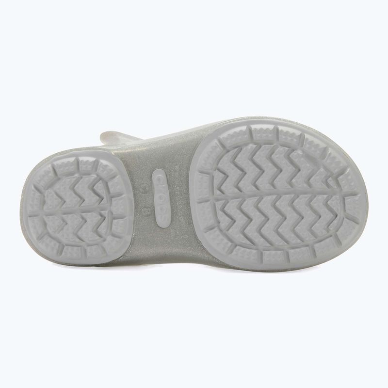 Детски сандали Crocs Isabella Glitter silver glitter 4