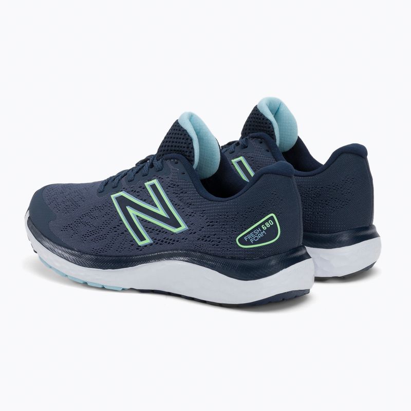 Дамски обувки за бягане New Balance W680V7 navy blue NBM680C 3