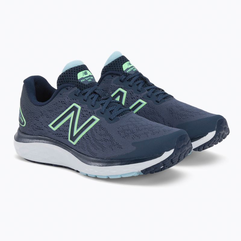 Дамски обувки за бягане New Balance W680V7 navy blue NBM680C 4