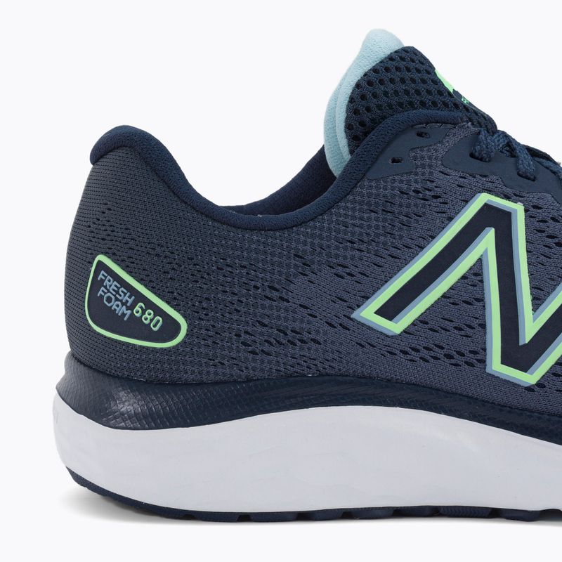 Дамски обувки за бягане New Balance W680V7 navy blue NBM680C 8