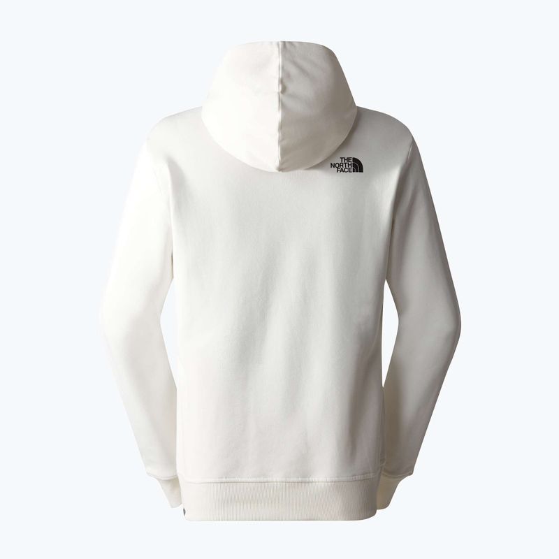 Мъжки суитшърт The North Face Standard gardenia white/coal brown water distortion print 5