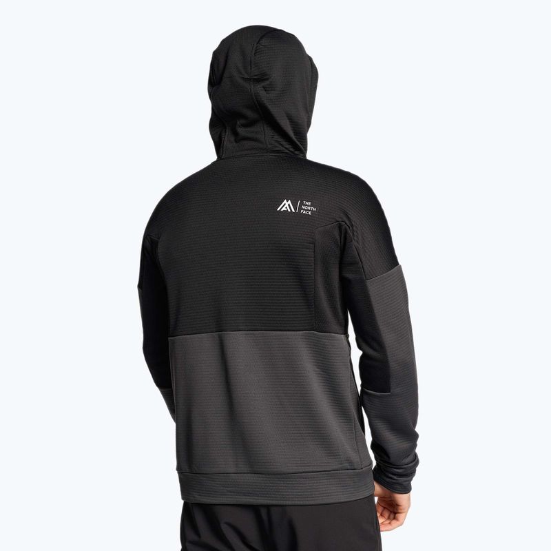 Мъжки суитшърт за трекинг The North Face Ma Full Zip Fleece asphalt grey/black 2