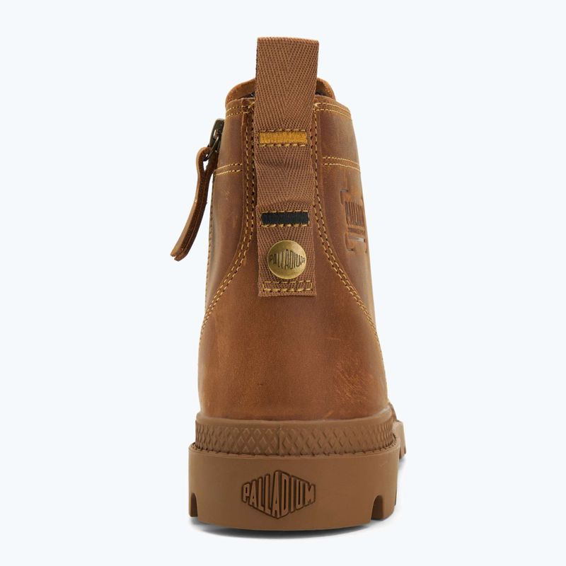 Palladium Pampa Zip Lth Legacy ботуши махагон 6