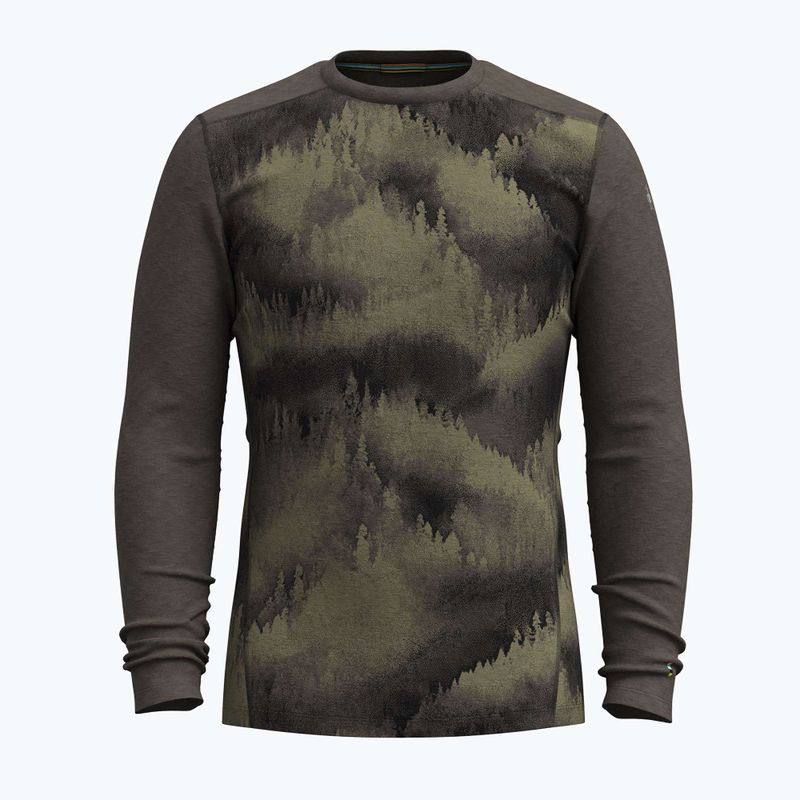 Мъжка термоактивна блуза Smartwool Merino 250 Baselayer Crew Boxed north woods foggy pines 3