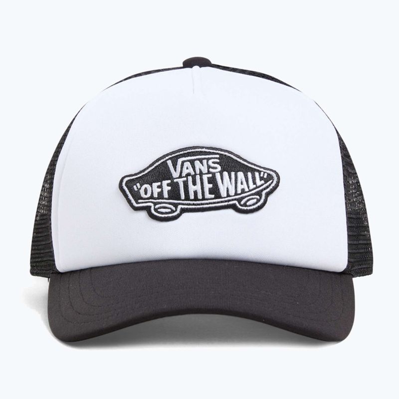 Vans Classic Patch Curved Bill Trucker детска бейзболна шапка черно/бяло 3
