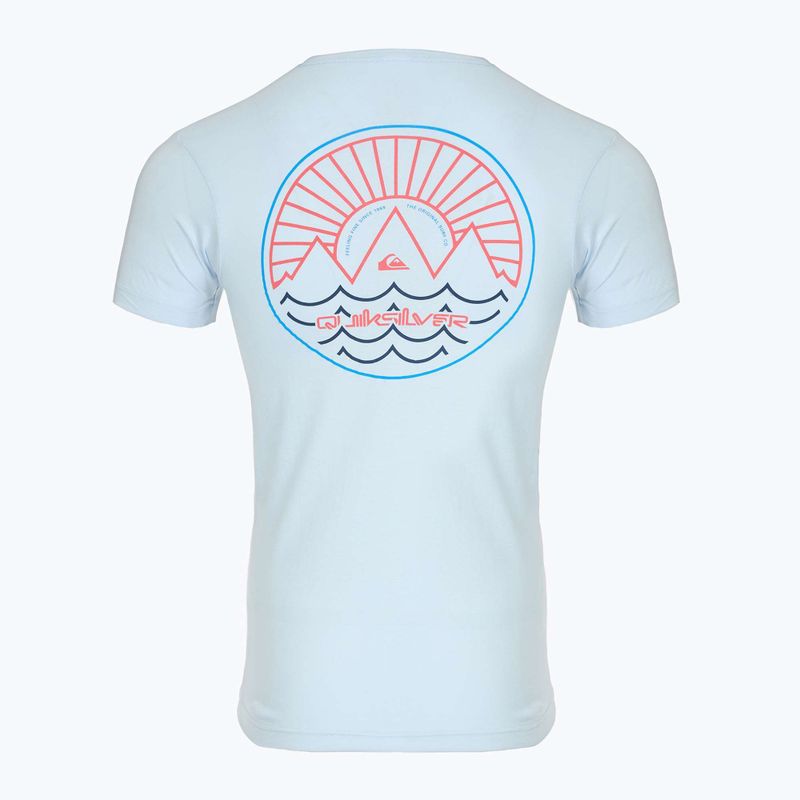 Мъжка комбинирана тениска Summit Sunset синьо/червено на Quiksilver 2