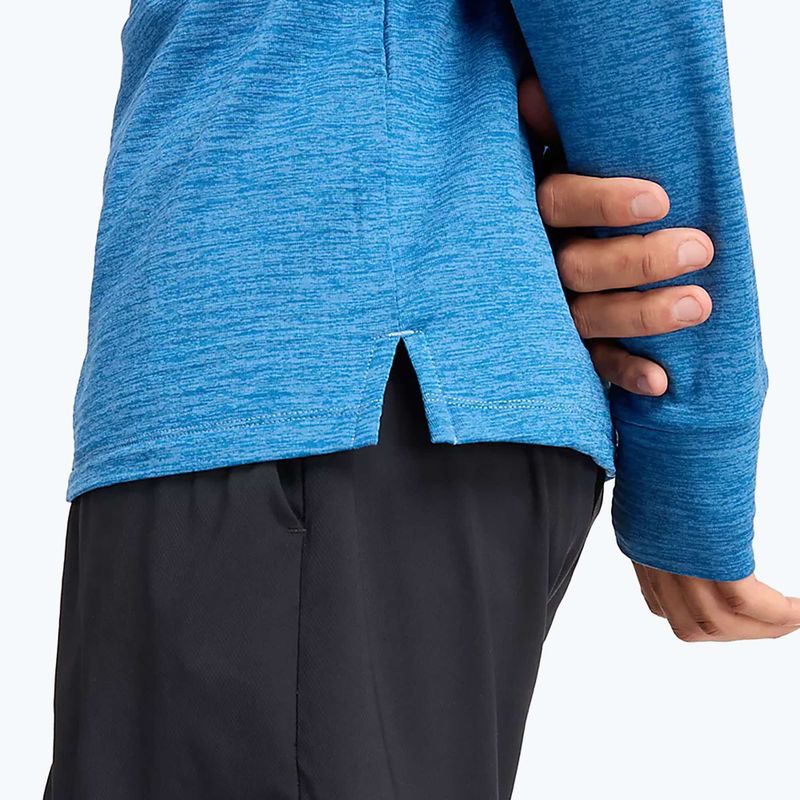 Мъжка блуза с дълъг ръкав за бягане New Balance Athletics Heat Grid 1/2 Zip heron blue 7