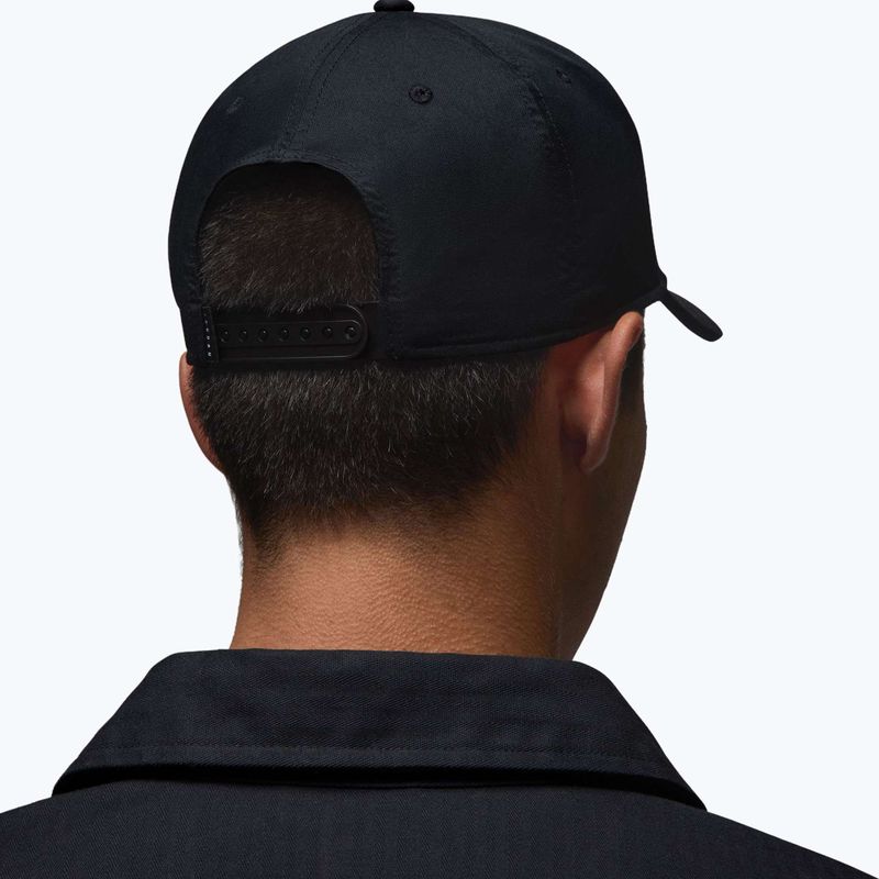 Шапка с козирка Jordan Rise Structured Curved-Bill black/white 8