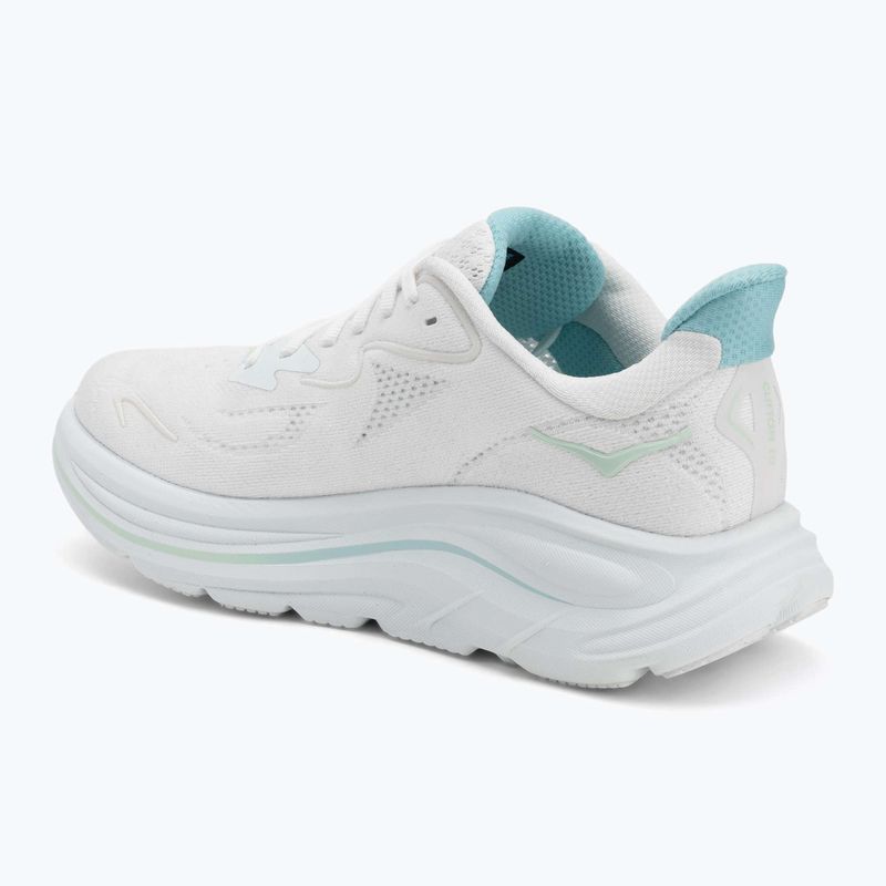 Дамски обувки за бягане HOKA Clifton 10 white/cielo blue 3