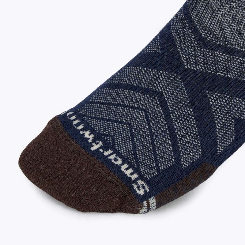 Smartwool Hike Light Cushion Mountain Moose Crew чорапи, тъмночервени 4