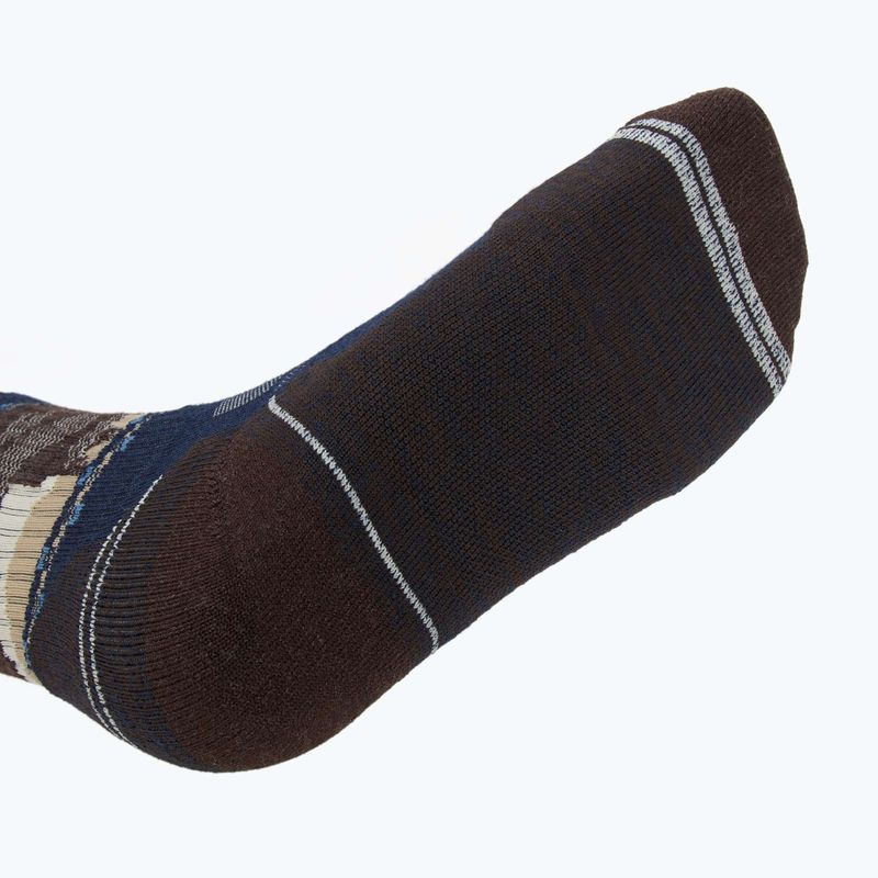 Smartwool Hike Light Cushion Mountain Moose Crew чорапи, тъмночервени 5