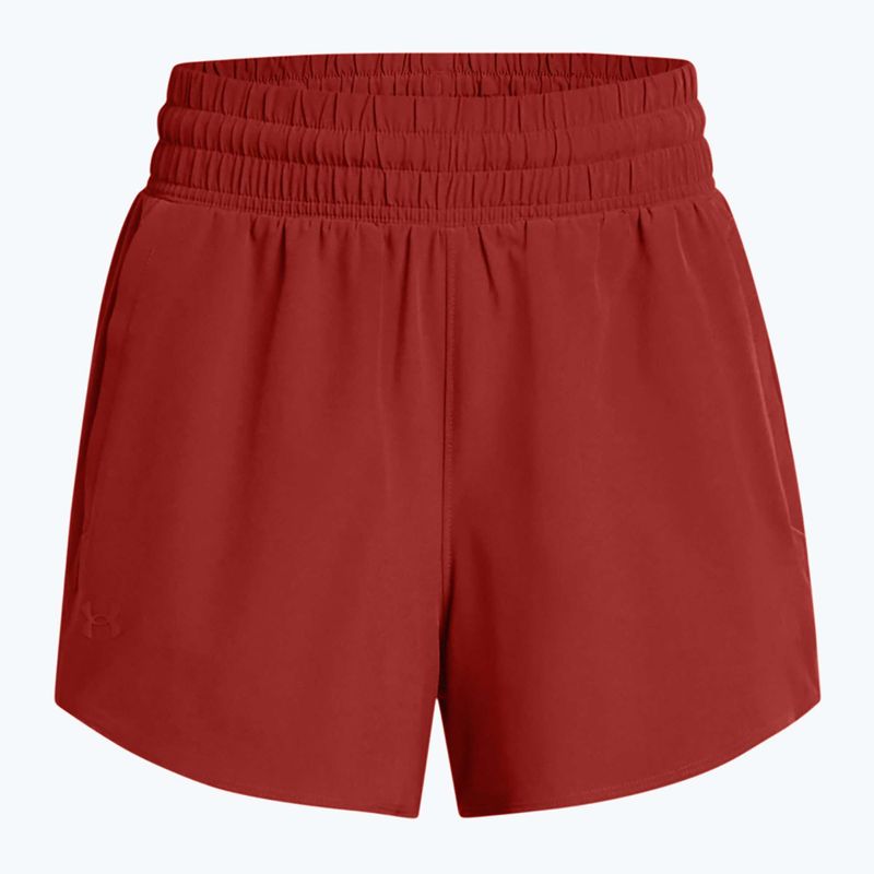 Дамски къси панталони Under Armour Vanish 3in earthen orange/earthen orange 5