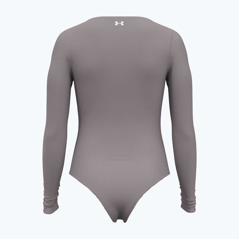 Дамско боди Under Armour Vanish Leotard tetra grey/white 2