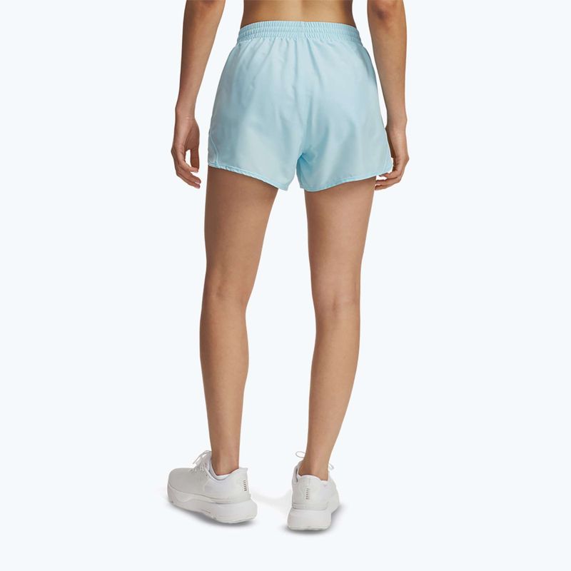 Къси панталони за бягане за жени Under Armour Fly By 3" stream/stream/reflective 3