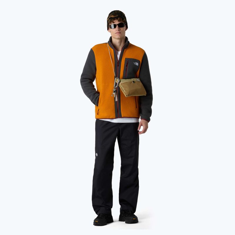 Мъжки суитшърт The North Face Yumiori full zip agate orange/asphalt grey 2
