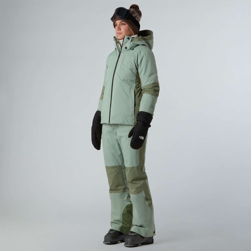 Дамски скиорски панталони The North Face Lenado Regular slate moss/bark mist 2