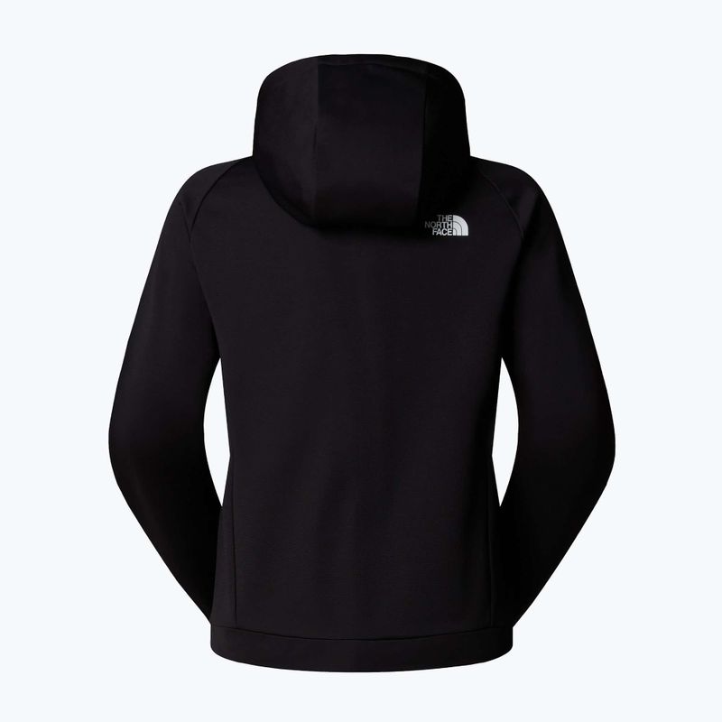 Дамски суитшърт The North Face Reaxion 2.0 Hooded Full Zip black heather 6