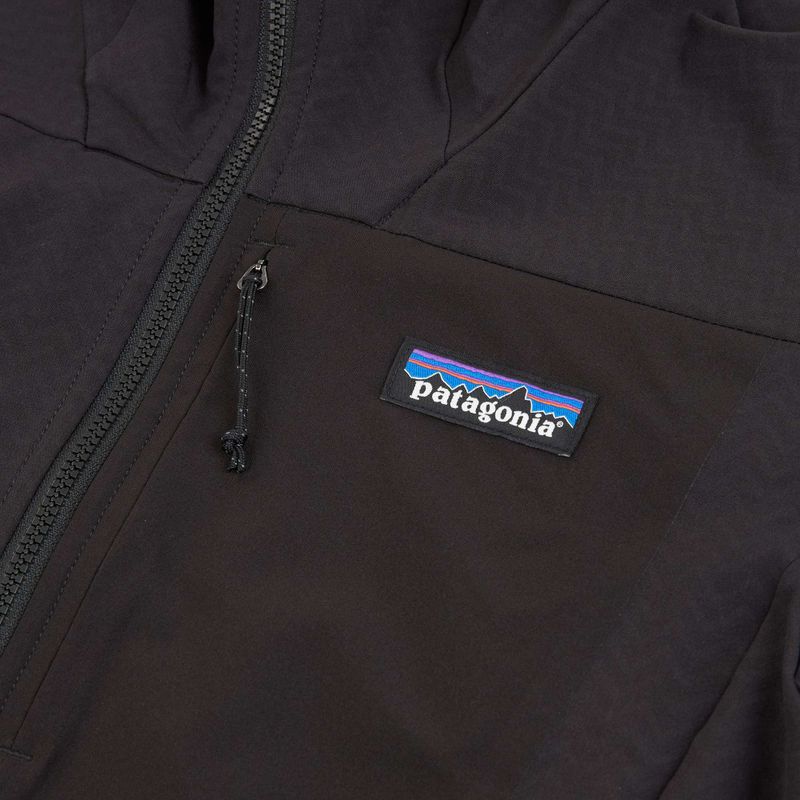 Дамско софтшел яке Patagonia R1 CrossStrata Hoody black 3