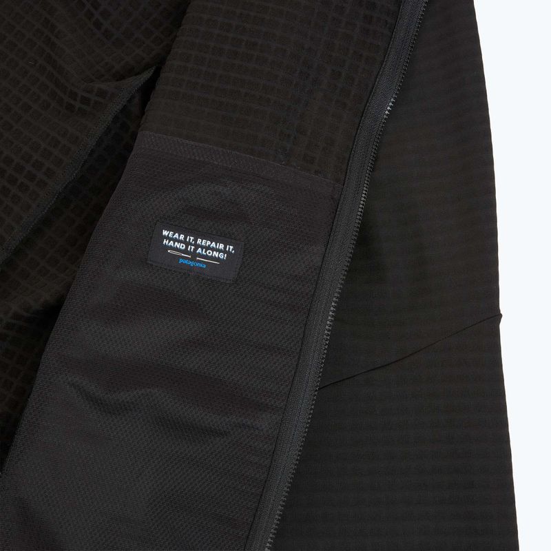 Мъжка софтшел яке Patagonia R1 TechFace Hoody black 6