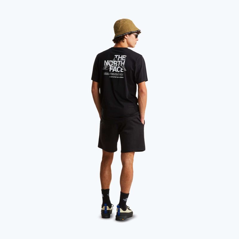 Мъжка тениска The North Face Mountain Sketch Regular tnf black 2