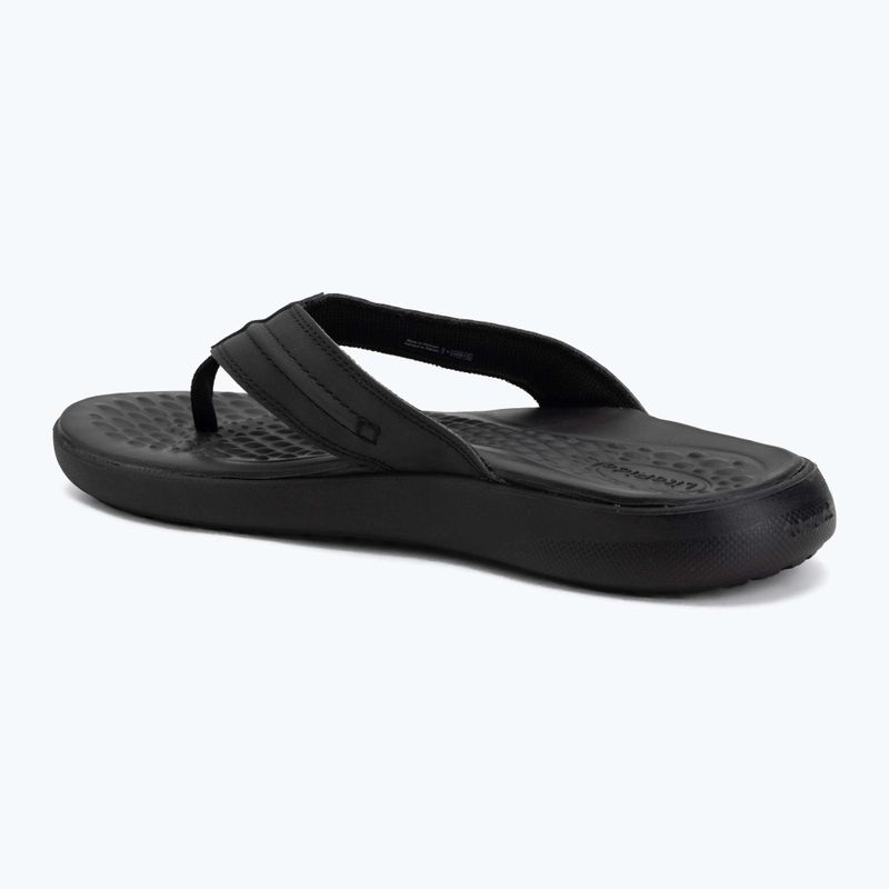 Джапанки Crocs Yukon Vista II Leather black/black 3