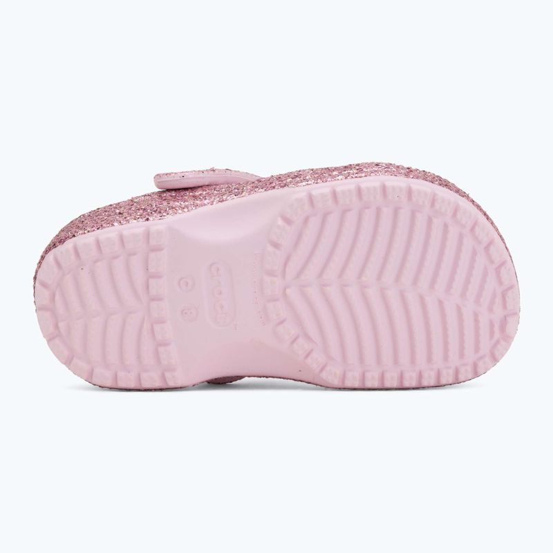 Детски чехли Crocs Classic Chunky Glitter 211940 pink milk 5
