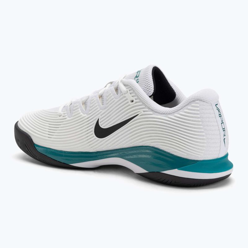Мъжки обувки за тенис Nike Vapor 12 white / black / radiant emerald 3