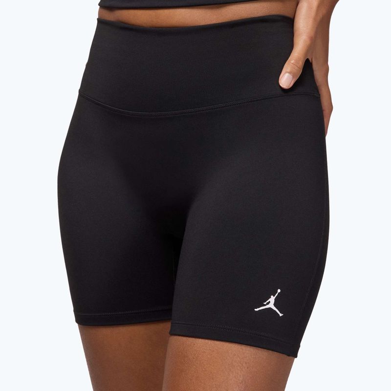 Дамски шорти Jordan Sport Dri-Fit High Waisted 6" black/white 2