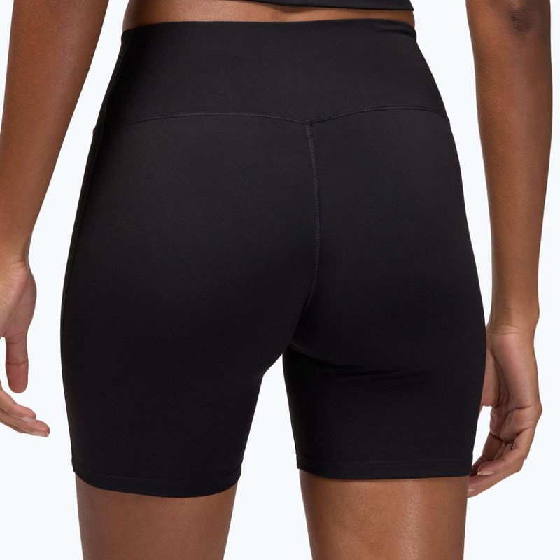 Дамски шорти Jordan Sport Dri-Fit High Waisted 6" black/white 3