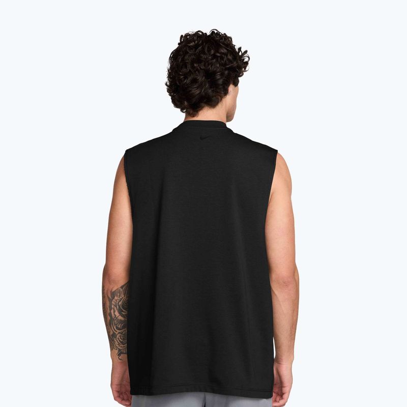 Мъжка тениска Nike Athletic Club Dri-Fit black/black 2